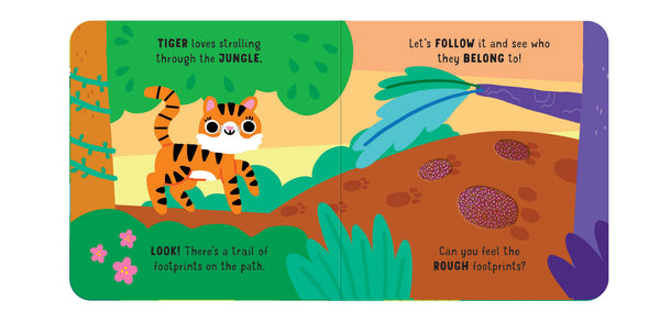 Tigers Trail Touch And Feel Board