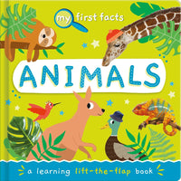 My First Facts  Animals Lift The Flap Board
