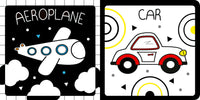 My First Vehicles Sensory Board