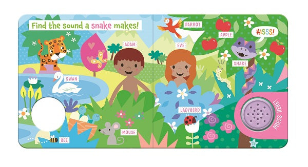 Can You FInd The First Noise - Bible First Words Sound Book