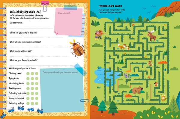 Animal Antics Neon Sticker Activity Book