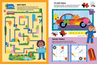 Wacky Workers Neon Sticker Activity Book