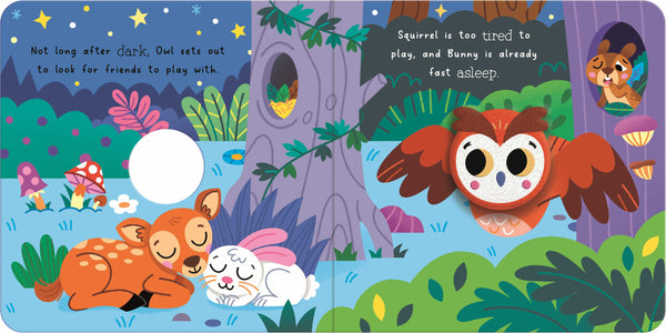 Night Owl Finger Puppet Book