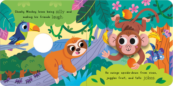 Cheeky Monkey Finger Puppet Book