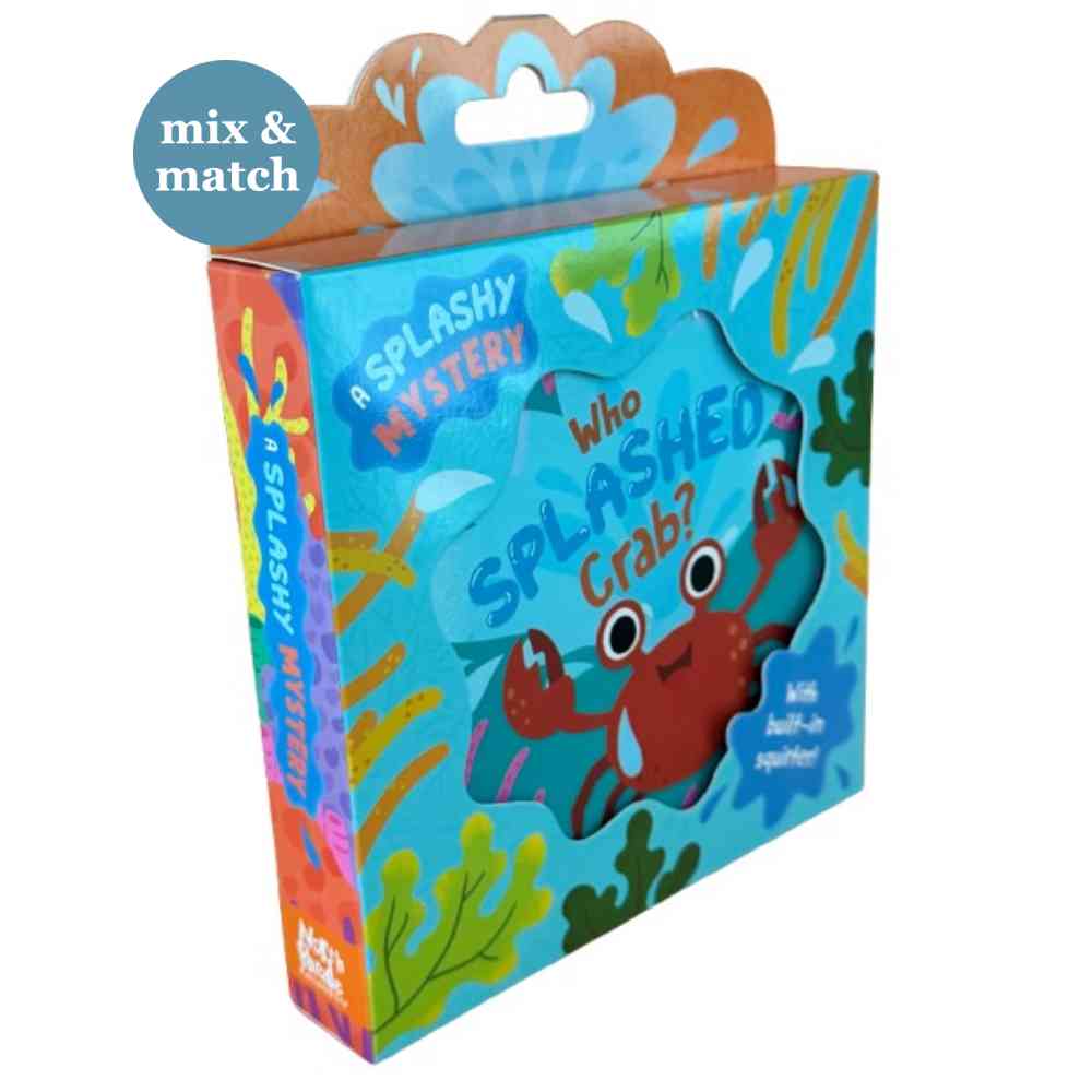 Splashy Mystery Bath Book Crab