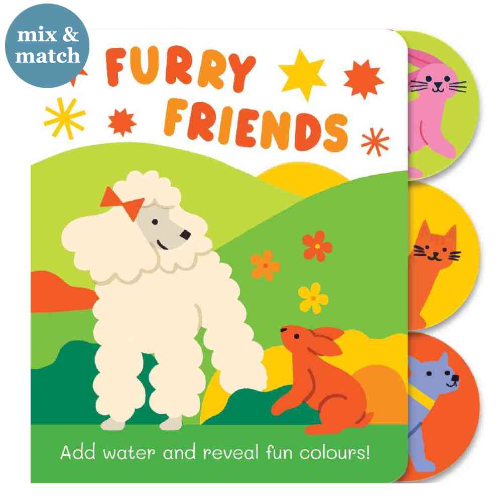 Furry Friends Colour Changing Bath Book