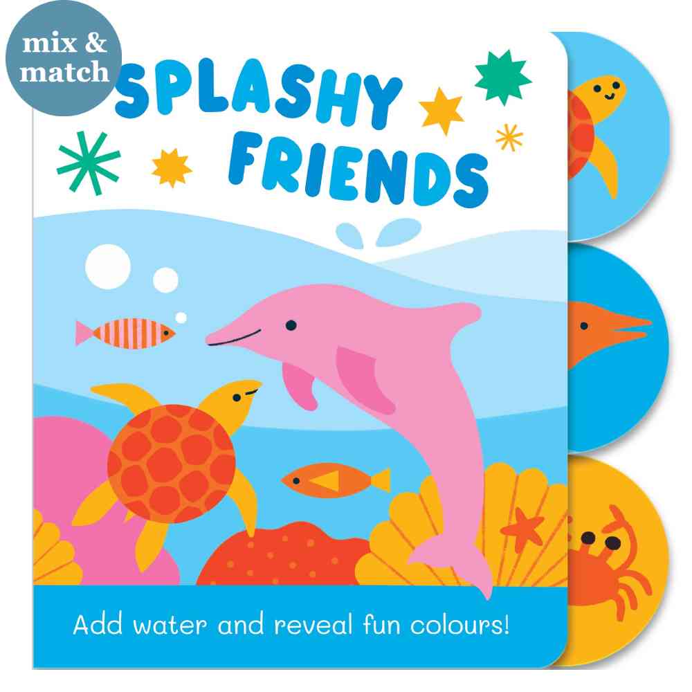 Splashy Friends Colour Changing Bath Book