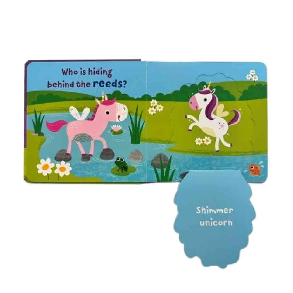 Lift The Flap Unicorns Board Book