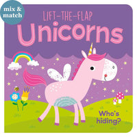 Lift The Flap Unicorns Board Book