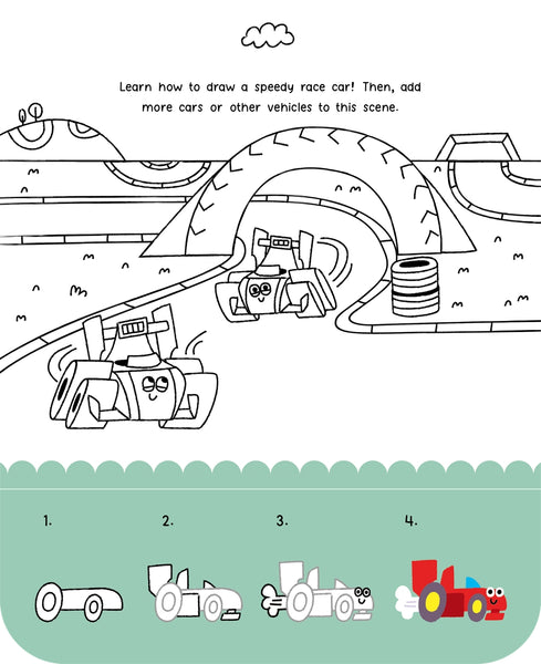 Learn How To Draw Things That Go