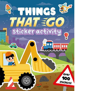 Things That Go Amazing Sticker Activity