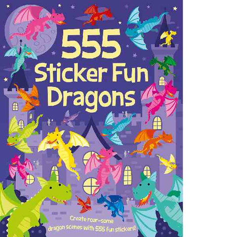 555 Sticker Fun Dragons