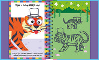Animals Wipe Clean Sticker Funny Faces