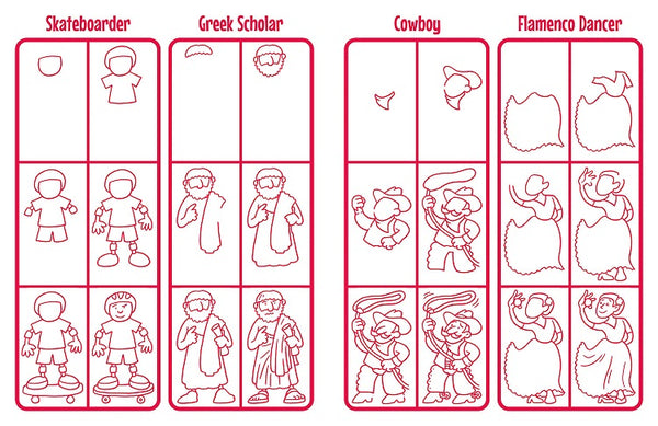 How to Draw 501 Cartoon Characters