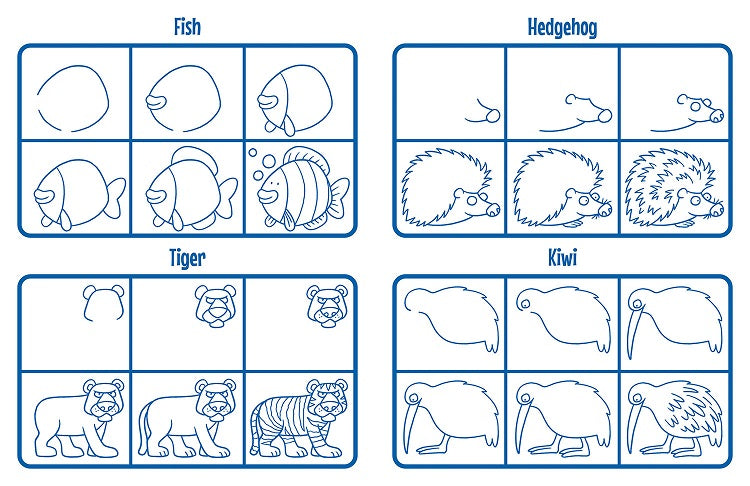 How to Draw 501 Cartoon Characters