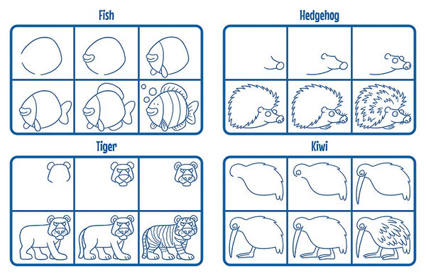 How to Draw 501 Cartoon Characters