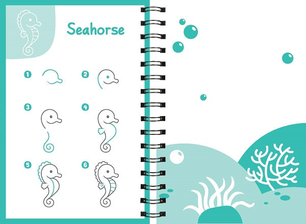 Wipe Clean How To Draw Ocean