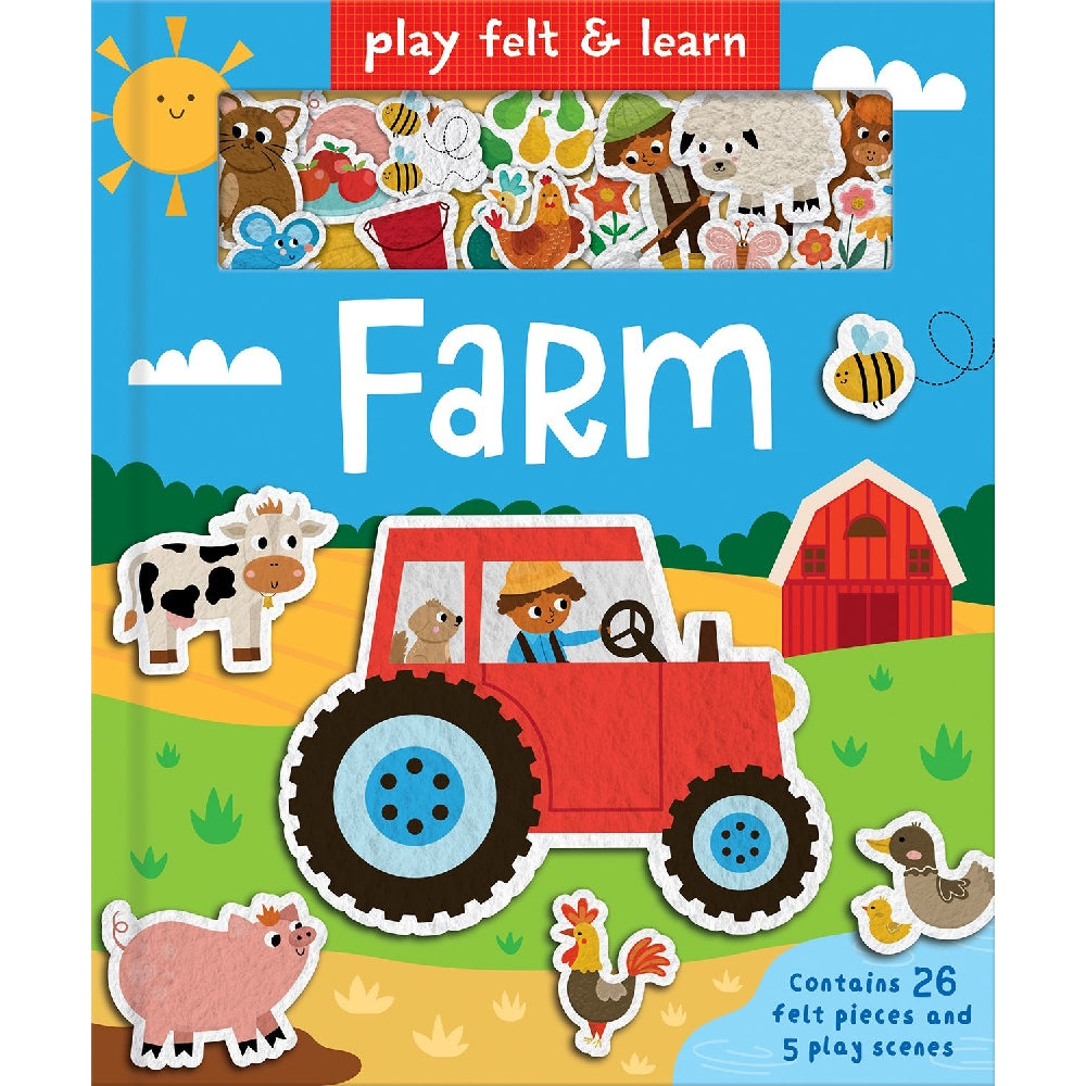 Play Felt and Learn Farm Activity Board Book