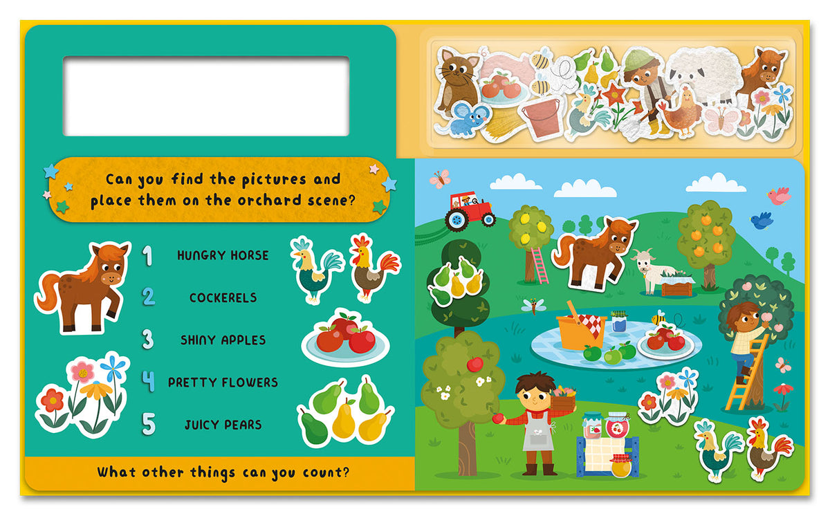Play Felt and Learn Farm Activity Board Book