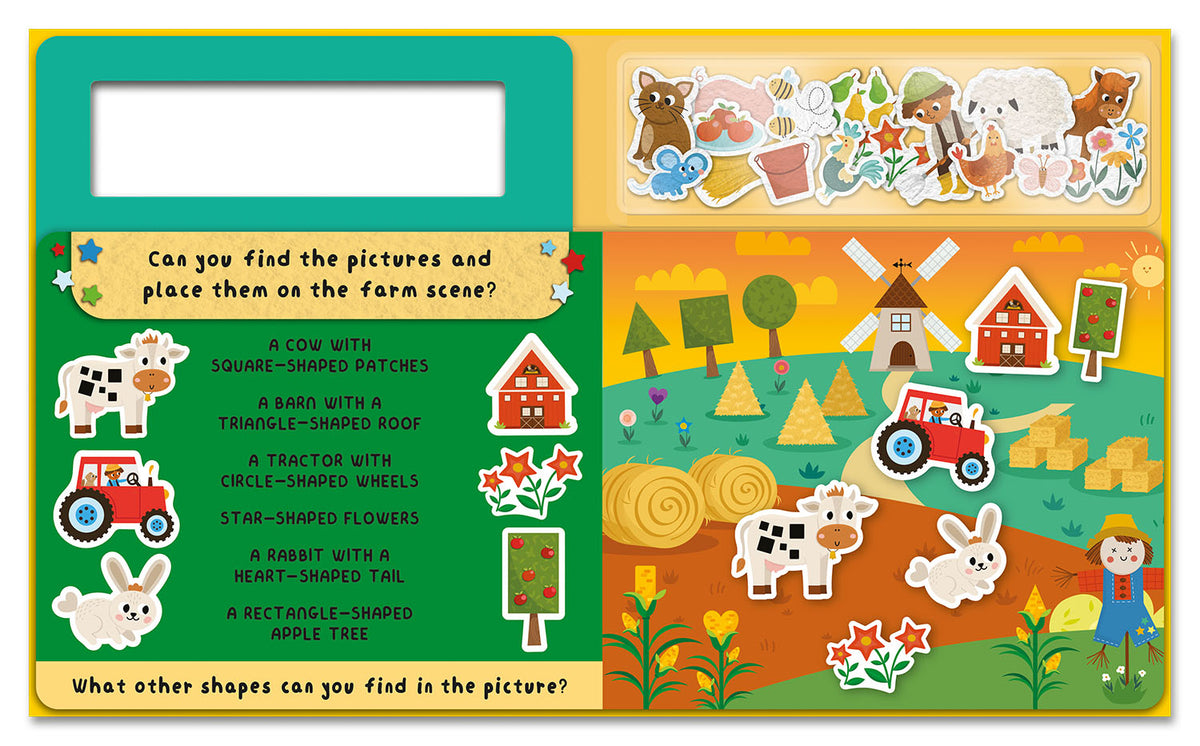 Play Felt and Learn Farm Activity Board Book