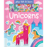 Play Felt And Learn Unicorns Activity Board
