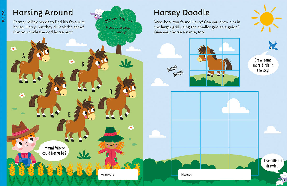 Farm Wipe Clean Activity Fun