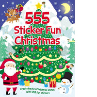 555 Sticker Fun Christmas