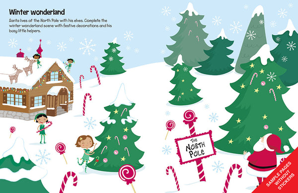 555 Sticker Fun Christmas Backorder Available October
