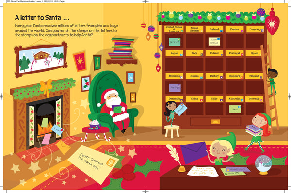 555 Sticker Fun Christmas Backorder Available October