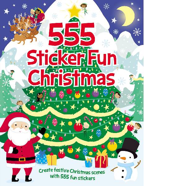 555 Sticker Fun Christmas Backorder Available October