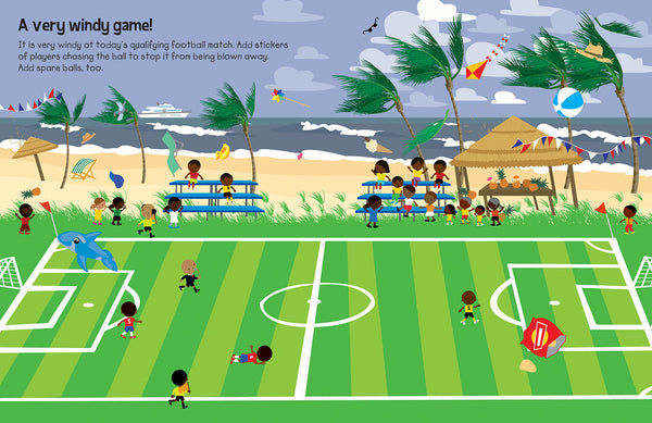 555 Sticker Fun Football