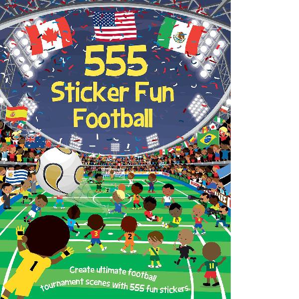 555 Sticker Fun Football
