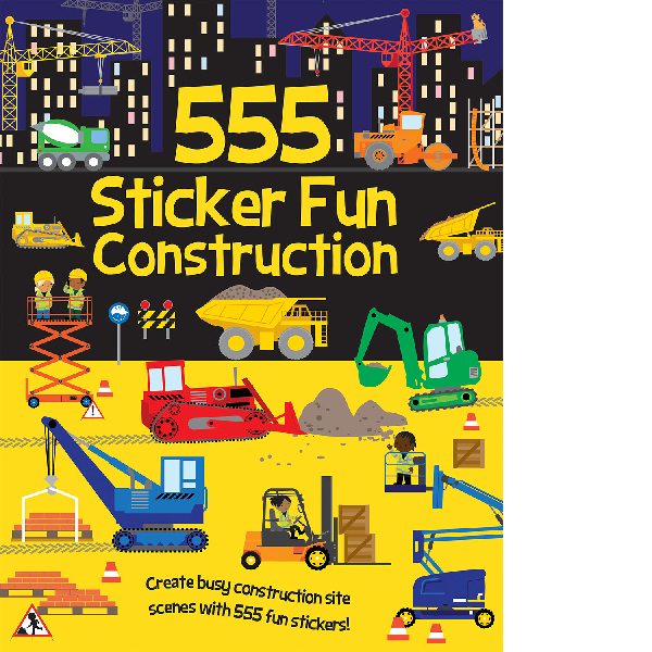 555 Sticker Fun Construction