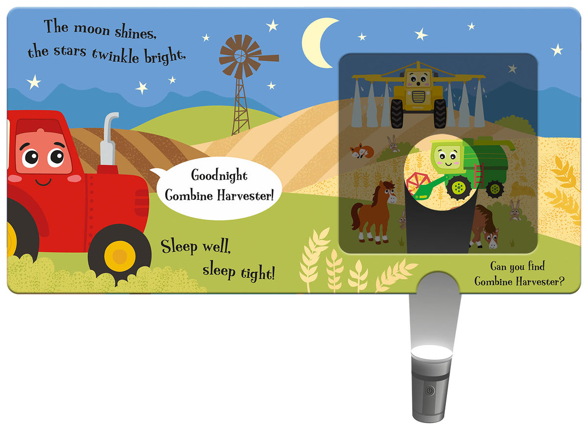 Goodnight Tractor Magic Torch Book