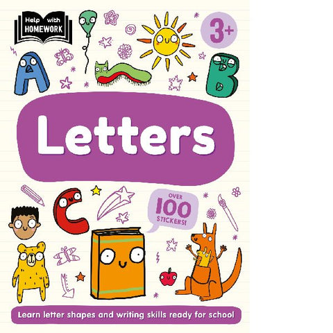 Help With Homework Letters Age 3+ PREORDER Stock available January