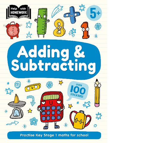 Help With Homework Adding Subtracting  Age5+ PREORDER Available January