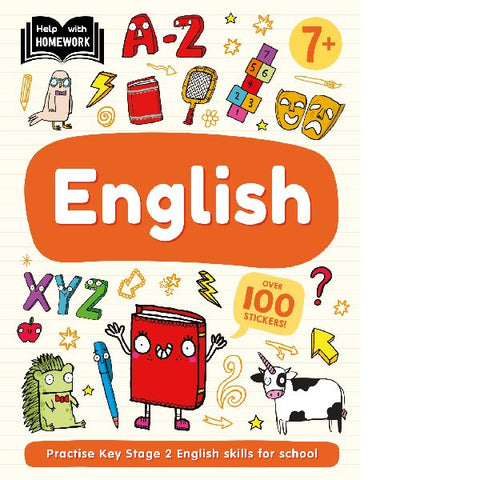 Help With Homework English Age 7+  PREORDER Available  January
