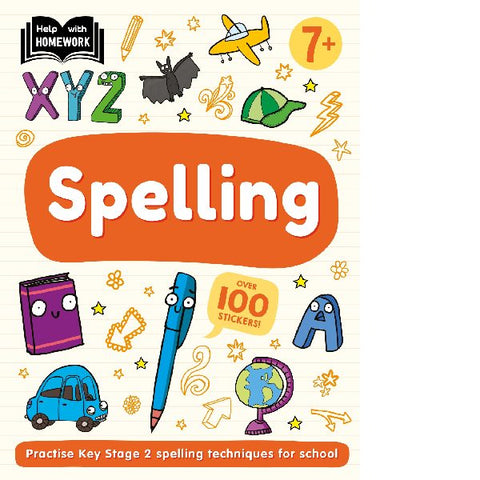Help With Homework Spelling Age 7+ PREORDER Available January