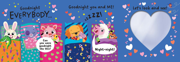Hello Me! Sleepy You – An Interactive Fold-Out Mirror Board Book for Babies and Toddlers