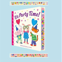 Its Party Time Printed Edge Board Book