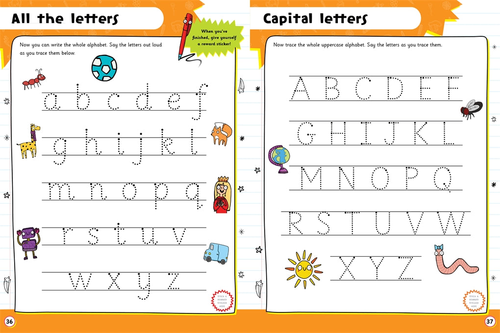 Help With Homework Letters Age 3+