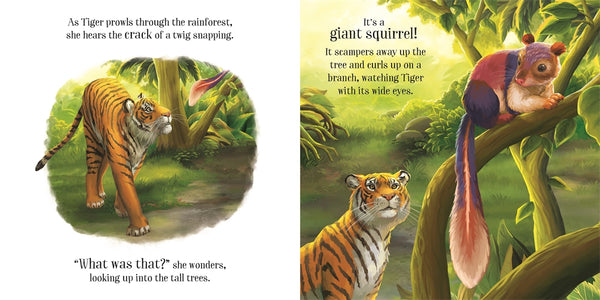 Tigers Lucky Escape Board Book