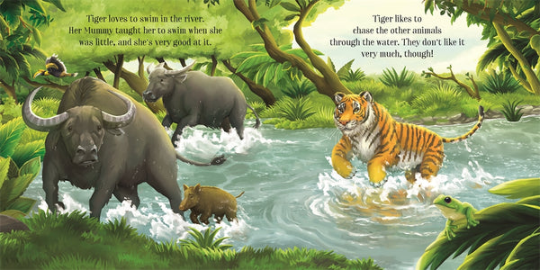Tigers Lucky Escape Board Book