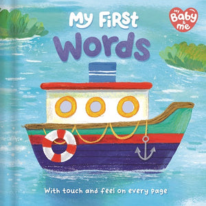First Words Chunky Touch & Feel Board