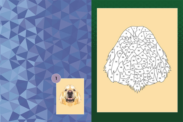 Sticker By Numbers Dogs