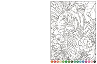 Collage By Numbers Animals