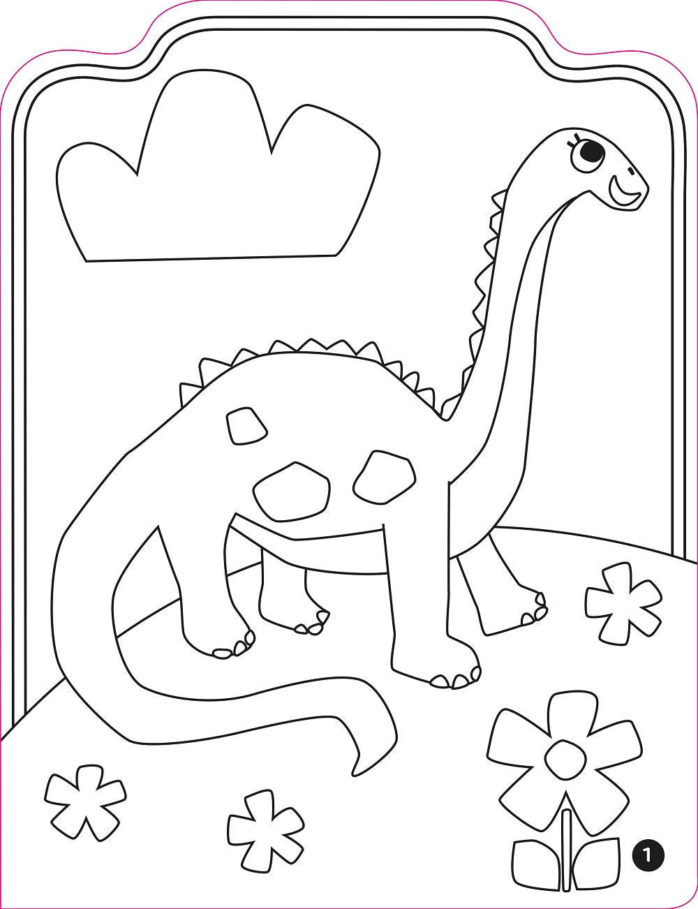 My Favourite  Dinosaur Colouring