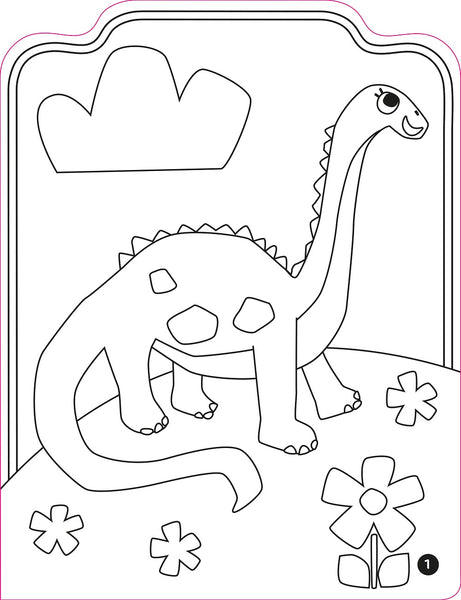 My Favourite  Dinosaur Colouring