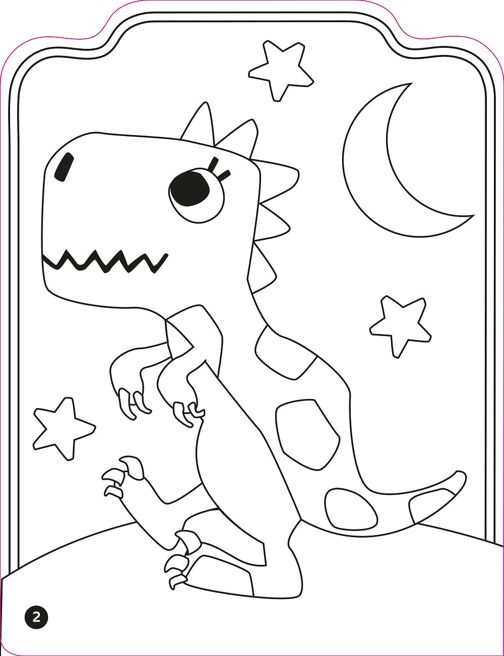 My Favourite  Dinosaur Colouring