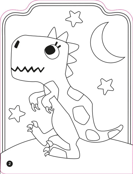 My Favourite  Dinosaur Colouring